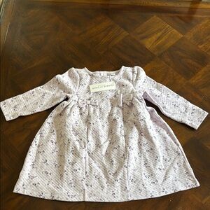 Janie and Jack Light Purple Patterned Dress